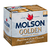 Molson Golden Beer 12 Oz Left Picture